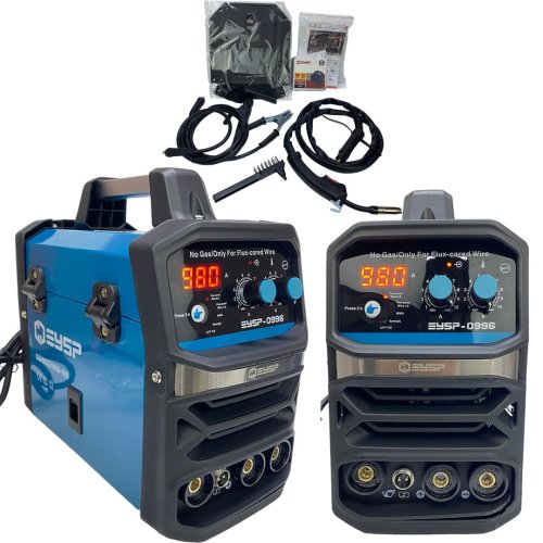 EYSP PH259 MİG MAG MMA 980 Yeni Nesil Dijital Gazsız Gazaltı Kaynak Makinesi (Mavi)