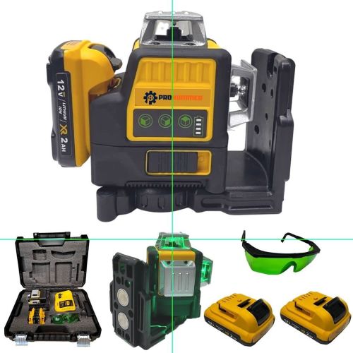 Prohummer PH029 3 Fonksiyonlu Çift Akülü Mıknatıslı Lazerli Terazi