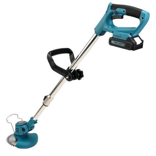 Prohummer PH201 Teleskopik El Tipi Çift Bataryalı 58Vf Ot, Çim, Dal Biçme Kesme Makinesi (Mavi)