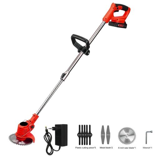 Prohummer PH225 Teleskopik El Tipi Çift Bataryalı 58Vf Ot, Çim, Dal Biçme Kesme Makinesi (Kırmızı)