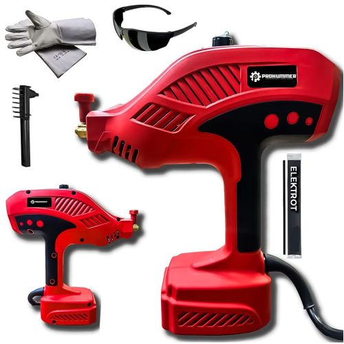 Prohummer PH236 Kırmızı Elektrikli El Tipi İnvertör Arc Kaynak Makinesi (Kırmızı)