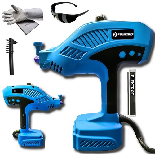 Prohummer PH254 Mavi Elektrikli El Tipi İnvertör Arc Kaynak Makinesi (Mavi)