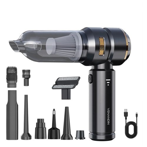 Venandin ST6659 Plus Kablosuz Şarjlı Mini Araç Vakumlu Süpürge 16000PA